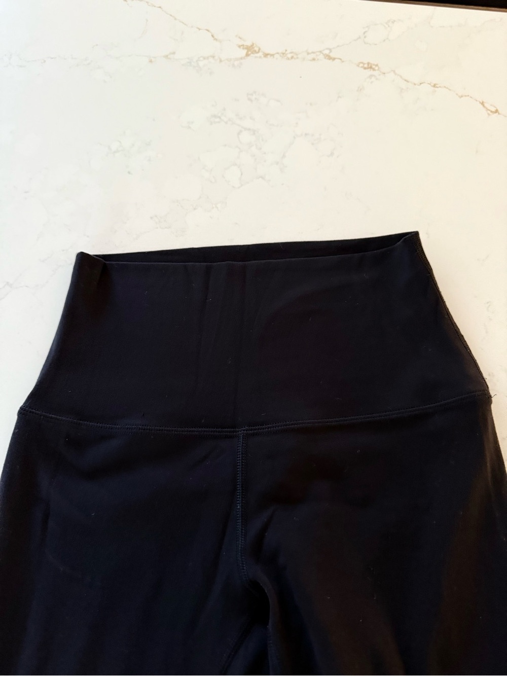 Lululemon Black Cropped High-Rise Leggings - Picture 4 of 5